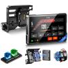 LBW 7" Motorcycle CarPlay Fit for BMW, Native Wonder Wheel Control, Data Reading, Wireless Bluetooth, GPS Navigation System, 1200 Nits IP69K Waterproof Touch Screen, Plug&Play, Android Auto/Siri/TPMS view 1