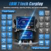 LBW 7" Motorcycle CarPlay Fit for BMW, Native Wonder Wheel Control, Data Reading, Wireless Bluetooth, GPS Navigation System, 1200 Nits IP69K Waterproof Touch Screen, Plug&Play, Android Auto/Siri/TPMS view 2