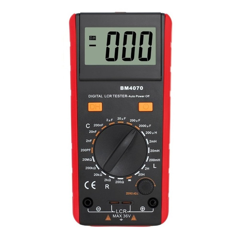 LIBODD LCR Meter Capacitance Inductance Resistance Self-Discharge LCD Digital Multimeter Voltage Tester Multimetro