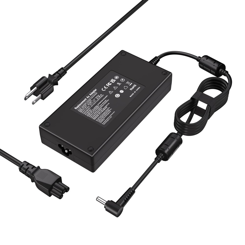 20V 12A 240W Laptop Charger for MSI Katana 15 17 B13V B13VFK B13VGK B12V B12VGK B12VFK B12VEK Crosshair 15 16 17 Katana GF76 Stealth 14 Studio GS66 GF66 GF76 GL66 GL76-4.5 * 3.0MM
