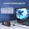 20V 12A 240W Laptop Charger for MSI Katana 15 17 B13V B13VFK B13VGK B12V B12VGK B12VFK B12VEK Crosshair 15 16 17 Katana GF76 Stealth 14 Studio GS66 GF66 GF76 GL66 GL76-4.5 * 3.0MM view 3
