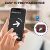 2 in 1 Soft Silicone Case Compatible with AirPods Pro 3 and AirTag, Shockproof Protective Skin Cover for AirPods Pro 3 with Keychain & Data Cable Lanyard for Men Women view 3