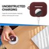 2 in 1 Soft Silicone Case Compatible with AirPods Pro 3 and AirTag, Shockproof Protective Skin Cover for AirPods Pro 3 with Keychain & Data Cable Lanyard for Men Women view 4
