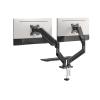 HFFFXRCY Monitor Arm Dual Monitor Stand, Adjustable Spring Monitor Desktop Stand, Suitable for 17"-32" 2-9kg, Maximum Weight 19.8 lbs(White) view 1