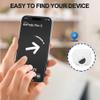2 in 1 Soft Silicone Case Compatible with AirPods Pro 3 and AirTag, Shockproof Protective Skin Cover for AirPods Pro 3 with Keychain & Data Cable Lanyard for Men Women view 3