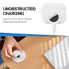 2 in 1 Soft Silicone Case Compatible with AirPods Pro 3 and AirTag, Shockproof Protective Skin Cover for AirPods Pro 3 with Keychain & Data Cable Lanyard for Men Women view 4