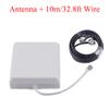 WSOLDMA 2G 3G 4G Panel Antenna 800-2700MHz 6.5/8DB Indoor Directional Antenna with N Female Connector, with 10M Cable view 2