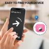 2 in 1 Soft Silicone Case Compatible with AirPods Pro 3 and AirTag, Shockproof Protective Skin Cover for AirPods Pro 3 with Keychain & Data Cable Lanyard for Men Women view 3