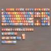 dagaladoo Cute PBT Keycaps Set,Sunset MOA Profile keycaps 60 75 100 Percent,Dye-Sub 134-key Custom Keyboard Keycap for 100% 75% 65% 60% TKL US Layout Mechanical Keyboard view 1
