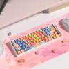 dagaladoo Cute PBT Keycaps Set,Sunset MOA Profile keycaps 60 75 100 Percent,Dye-Sub 134-key Custom Keyboard Keycap for 100% 75% 65% 60% TKL US Layout Mechanical Keyboard view 3