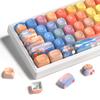 dagaladoo Cute PBT Keycaps Set,Sunset MOA Profile keycaps 60 75 100 Percent,Dye-Sub 134-key Custom Keyboard Keycap for 100% 75% 65% 60% TKL US Layout Mechanical Keyboard view 4
