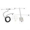 6DBi UHF 423-443 MHz Directional Antenna Fit For Yagi With S-MA Male Connector 3 Meters RG58 Cable For Outdoor Long Range Communication view 1