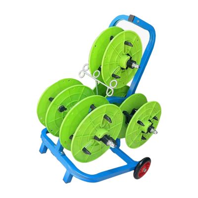 5/6 Rods Wire Spool Rack,Cable Roll Holder for Industrial Workplace,Heavy Duty Cart,for Ribbon Filament Automotive Wiring(Style1)