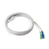 ZMDRXQOJ Fiber Optic Wire 2UPC+1APC SC Optical Pigtail 3-Core Single-Mode Simplex Indoor Patch Cord Cable 3M/10M/20M/30M/40M(10M) view 3