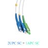 ZMDRXQOJ Fiber Optic Wire 2UPC+1APC SC Optical Pigtail 3-Core Single-Mode Simplex Indoor Patch Cord Cable 3M/10M/20M/30M/40M(10M) view 4