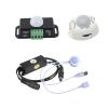 BIJKHSISN DC5V-24V 12V Human Body Infrared Motion Sensor Detector Control LED Light bar photosensitive Sensor Switch DC Connector(TDL-2023 Black) view 2