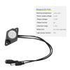 BIJKHSISN DC5V-24V 12V Human Body Infrared Motion Sensor Detector Control LED Light bar photosensitive Sensor Switch DC Connector(TDL-2023 Black) view 4