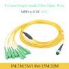 1PCS Single Mode 8-Core MPO to 8SC/APC Fiber Optic Patch Cable 1M/3M/5M/10M/15M/20M SM Jumpers for Telecom Network(5M) view 2