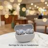 Clip on Earbuds Open Ear Accessories - Lightweight Clip-On Decor for Wireless Earbuds, Compatible with Bose Ultra Open Earbuds (Headphones not Included) (Silver) view 3