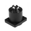 10PCS 4-Pin Neutrik Style Panel Socket - Compact Locking Connector for Power Amplifier Stage Rack (Black  10Pcs) view 3
