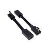 M1ni USB B 5-pin Male Female Extension Cable Adapter Extension Cable Data Cable Elbow Port T-Shaped Port car Mounted tachograph(30CM,V3DO-V3F) view 4