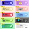 4GB 200Pcs Custom Metal USB 2.0 Flash Drive Bulk, Personalized Mini Thumb Drives, Printed/Engraved Your Logo & Text on Double-Sided Memory Stick for Goverment/Office/School/Company Ads/Photography view 3