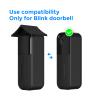 Baaletc Silicone Protect Cover for Video Doorbell (newest model) Cover, UV & Weather Protection Silicone Case Skin for Blink Doorbell Camera Security view 3