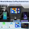 8 Core 4+64G Qualcomm Radio for Ford Mustang 2010 2011 2012 2013 2014, Android Mustang Car Stereo 10.1 inches Touch Screen/Carplay/Android Auto/Bluetooth 5.1/SWC/FM RDS view 4