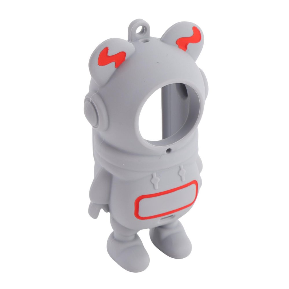ASHATA GO 3S Camera Silicone Case, Spaceman Design Protective Cover with Lens Sleeve and Hanging String, for Enhanced Drop Protection and Stable Stand
