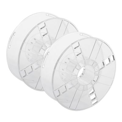 Balacoo 2pcs Extension Cord Holder Plastic Spool Organizer Cord Storage Reel for Electrical Wire Cable Rope with Firm Shaft Design and Large Capacity Reusable and Practical Storage
