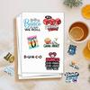 10 Pcs Bunco Sticker Pack  Funny Dice Game Quotes & Bunco Night Decals for Women, Laptops, Water Bottles, Party Favors  Gifts for Bunco Groups & Game Night Friends (Normal, 2 Inch) view 2