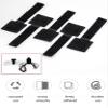 Pavnso 90 Pcs Adhesive Cable Management Kit, Sticky Back Velcro Ties Extension Straps, No Drill Cord Organization for Home Office/Organizers Black view 3