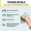 10 Pcs Paraprofessional Stickers Pack  Funny Teaching Assistant Decals for Laptop, Notebook, Water Bottle, Gift for Paraeducators, Teacher Aides, Classroom Staff (Normal, 7 Inch) view 2