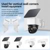3Pcs Stainless Steel Exterior Outside Wall Corner Mount for PTZ Camera, Monitoring Area up to 270, Wall Corner Bracket Compatible with Eufy Floodlight Camera, Include Screws & Washers view 3