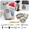 10 Pcs Funny Plant Lover Stickers  Indoor Plant-Themed Waterproof Vinyl Decals for Water Bottle, Laptop, Garden Journal  Gift for Gardeners, Moms & Dads (Normal, 6 inch) view 2