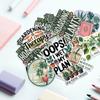 10 Pcs Funny Plant Lover Stickers  Indoor Plant-Themed Waterproof Vinyl Decals for Water Bottle, Laptop, Garden Journal  Gift for Gardeners, Moms & Dads (Normal, 6 inch) view 3
