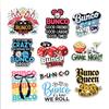 10 Pcs Bunco Sticker Pack  Funny Dice Game Quotes & Bunco Night Decals for Women, Laptops, Water Bottles, Party Favors  Gifts for Bunco Groups & Game Night Friends (Normal, 6 Inch) view 1