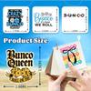10 Pcs Bunco Sticker Pack  Funny Dice Game Quotes & Bunco Night Decals for Women, Laptops, Water Bottles, Party Favors  Gifts for Bunco Groups & Game Night Friends (Normal, 6 Inch) view 4