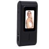 Sanpyl Small Portable Mini Camcorder, FHD 1080P Videos & 12MP Photos | AF auto Focus | 1.47in Super TFT Screen | CMOS Sensor | OTG | Strong Light 1W Flash | Built in Speaker, mic (Black) view 2