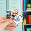 10 Pcs Hiking Stickers  Funny Outdoor Adventure Vinyl Decals for Water Bottle, Laptop, Car  Gifts for Hikers, Campers, Backpackers (Normal, 6 Inch) view 4