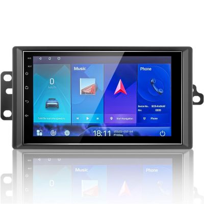 2+64G Radio for Chevy Chevrolet Silverado SSR Tahoe 2003-2006 Impala Tahoe GMC Sierra Yukon, 7" IPS Touch Screen CarPlay, Steering Wheel Control,Free Back Camera