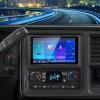 2+64G Radio for Chevy Chevrolet Silverado SSR Tahoe 2003-2006 Impala Tahoe GMC Sierra Yukon, 7" IPS Touch Screen CarPlay, Steering Wheel Control,Free Back Camera view 2