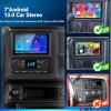 2+64G Radio for Chevy Chevrolet Silverado SSR Tahoe 2003-2006 Impala Tahoe GMC Sierra Yukon, 7" IPS Touch Screen CarPlay, Steering Wheel Control,Free Back Camera view 4