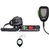 Bill III FCC AM/FM CB Radio with DIGIMIKE Microphone, Ultra-Compact with P Channels, NRC, Weather Channel, Scan Skip, ASC, VOX, USB Port, 7 Color Display with Lumintrail Keychain view 1