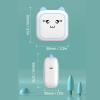 Luocute Mini Pocket Printer, Inkless Thermal Portable Printer with Printing Paper, APP Operation, Suitable for Notes Journal Memo Photo Study (Blue) view 2