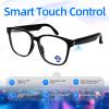 AI Smart Bluetooth Glasses for men/women,Open-Ear Translation Sunglasses with 144 Languages & Accents, Polarized UV400 Lenses for Daily Travel Business Outdoor Sports (Black Frame Transpraent Lens) view 2