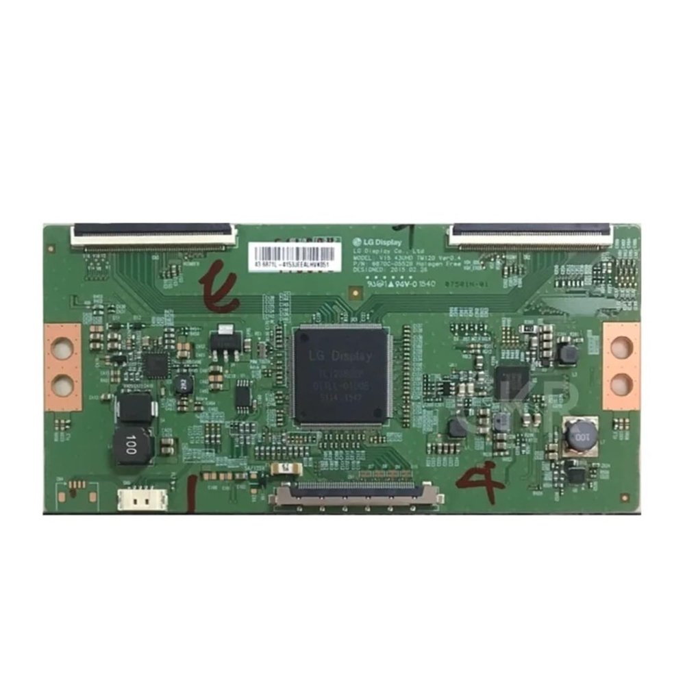 Tcon 6870C Logic Board 6870C-0552A Compatible for TV Board Placa Tv V15 43UHD TM120 Ver0.4 T-con Card(10 Resistance)