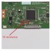 Tcon 6870C Logic Board 6870C-0552A Compatible for TV Board Placa Tv V15 43UHD TM120 Ver0.4 T-con Card(10 Resistance) view 2