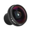 1.8mm Fisheye Lens Thread 180 Wide Angle CCTV Camera Lens, 5MP HD for Surveillance, Compatible with 1/3inch and 1/4inch CCD, Camera Replacement Len Easy Install for Home or Office view 1