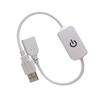 Treayes USB Touch Dimmer Switch DC 5V / Black 0-100% Brightness Adjust Controller for USB 5V Strip(White) view 2
